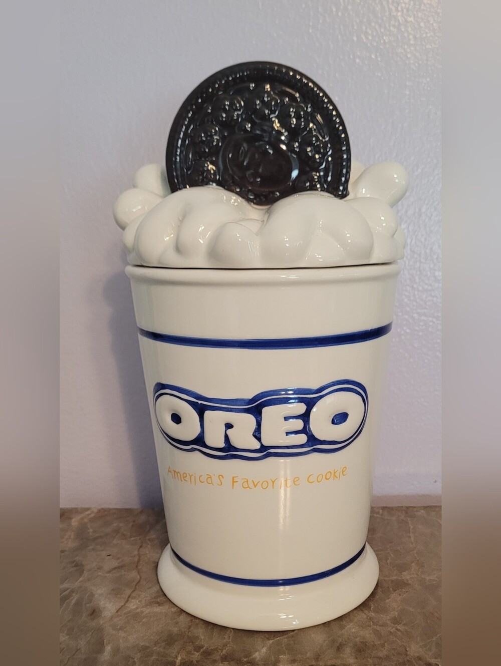 Vintage Oreo Cookie Jar "Splash" - Houston Harvest Gift Products